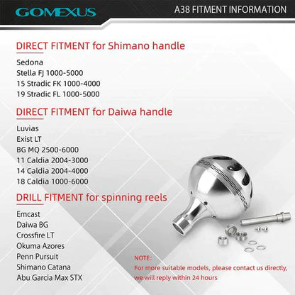 Gomexus Power Knob Aluminum